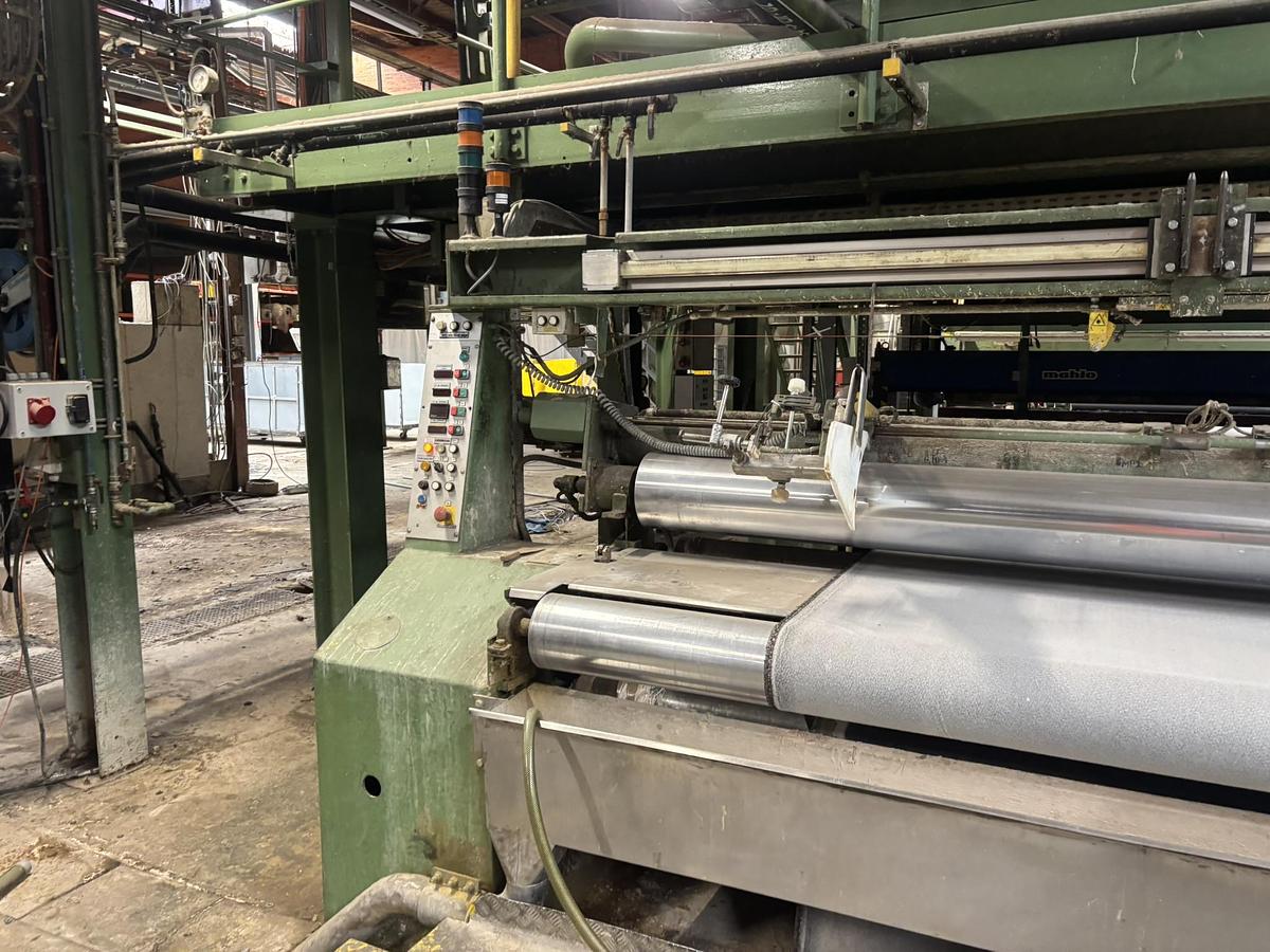 Used 1998 Babcock Tufted backing line