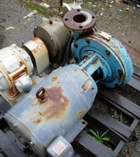 Used Pump, Centrif., 15 HP, C/st, 3" X 4", 325 GPM, #C734043