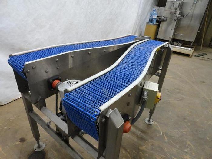 Used Y' Belt Conveyor; 6.5"W x 52"L Each