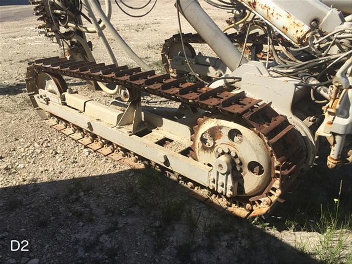 Used 1988 Ingersoll-Rand ECM350 Air Trac Drill & 850 cfm Air Compressor