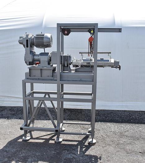 Used 5 IN. TELEDYNE READCO TWIN SCREW CONTINUOUS PROCESSOR – S/S – JACKETED (#9726)