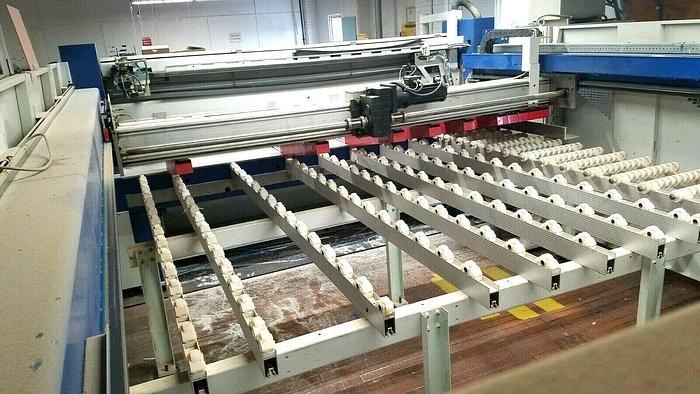 Used 2001 Schelling FMH 330/310 CNC Automatic Panel Beam Saw with lift table