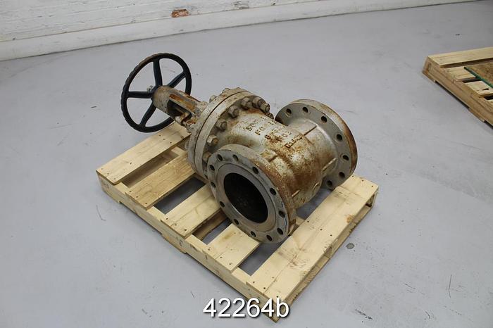 Used Bonney Forge 3-11-RF 8" Globe Valve, WCB Body #42264