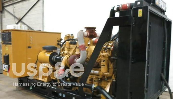 Used 0.8 MW 2014 Used Caterpillar C27 Diesel Generator Sets