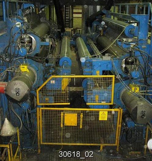 Used Kusters Calender Two 150" Wide 3-Roll Soft Units #30618