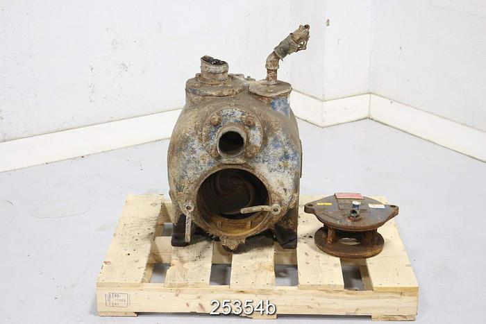 Used Gorman Rupp T3A60-B Trash Pump 3", Ductile Iron Impeller, Ductile Iron Casing, Standard Impeller Diameter #25354