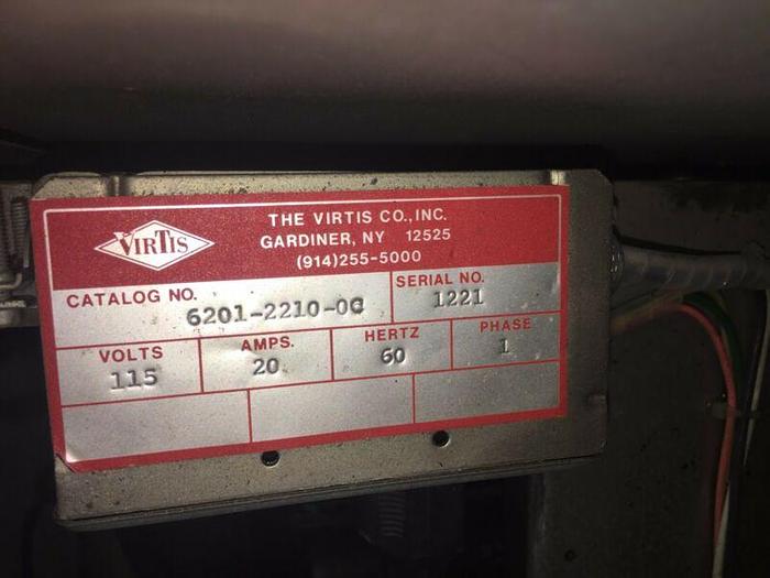 Used Virtis Freezemobile 24 Floor Manifold Lyopholizer 6201-2210-0C