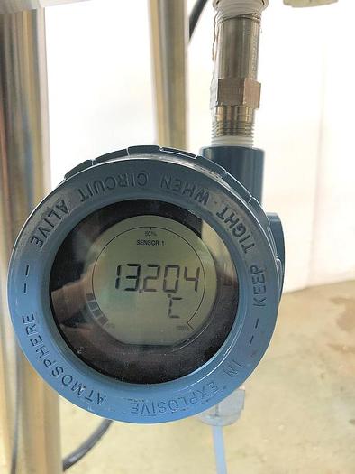 Used X 15638 E - Jacketed Liquid Mixing Vessel FELDMEIER 10 L