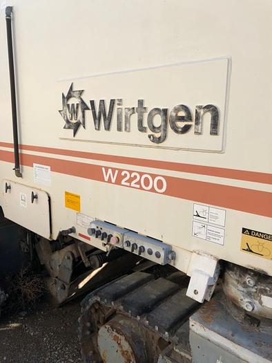Used HB18022-2 Wirtgen Model 2200
