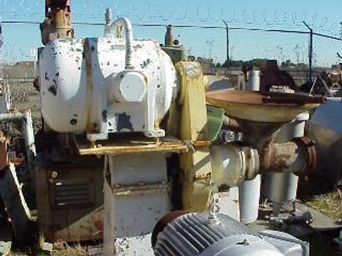 Used Extruder, 8" Dia., Enterprise, Meat, 30 HP, 1/16" Dies, #S320050