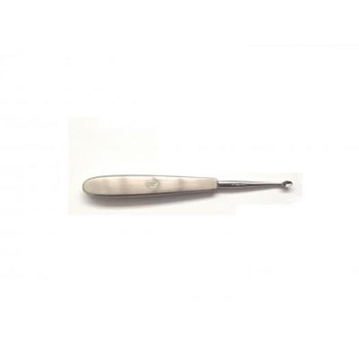 CURETTE A OS DE VOLKMAN 17 CM 5MM INOX FRANCE (VOLKMANN BONE CURETTE 17CM 5MM)