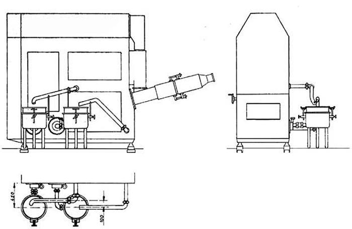 D'occasion Beurre à refroidissement continu - Type FBFC / 1 "NAGEMA"