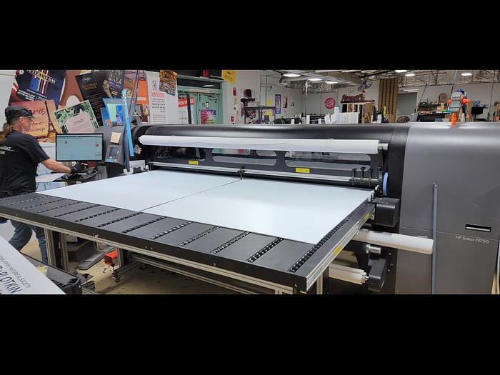 Used 2016 HP Scitex FB750