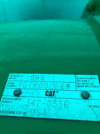 Caterpillar generators Marine Tier II with class certificates