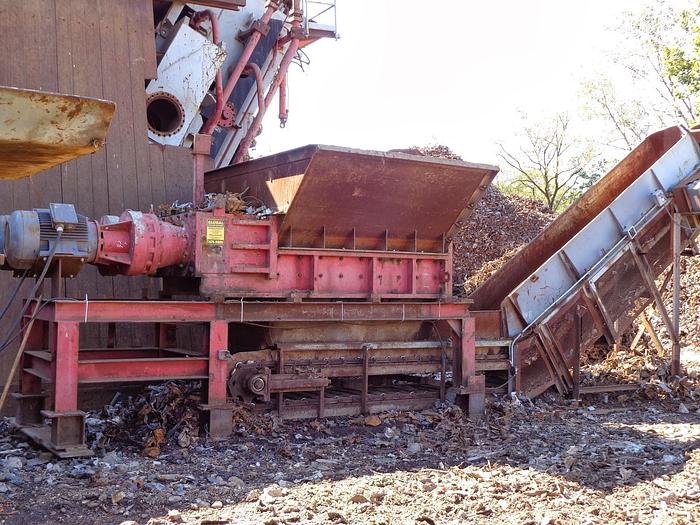 Used SSI SHREDDER MODEL M100 REBUILT BY THE EIDAL SHREDDER GROUP