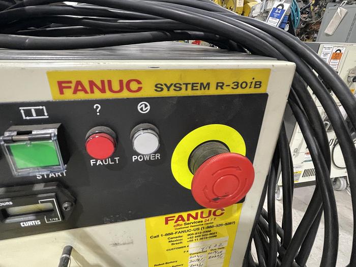 Used FANUC R2000/210F 6 AXIS ROBOT WITH R30iB CONTROLLER