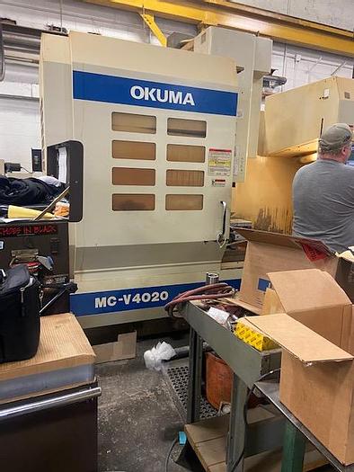 Used 2006 OKUMA MCV 4020 Vertical Machining Center 2006 OKUMA MCV4020 2006