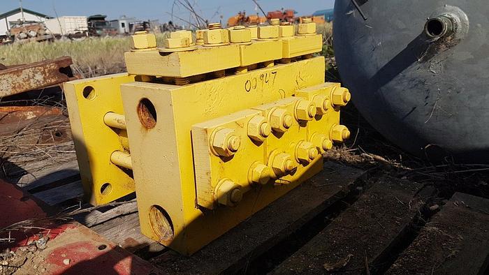 Used Union TD-60 Triplex Pump Fluid End