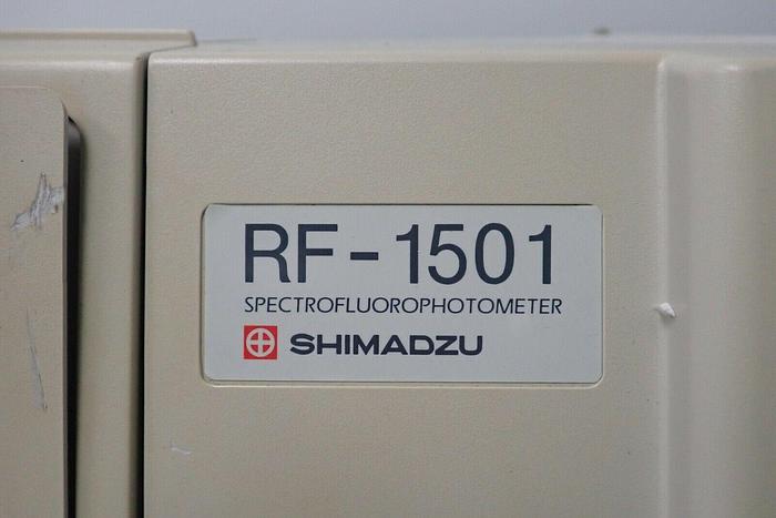 Used Shimadzu RF-1501 206-62901 Spectrofluorophotometer with Manual