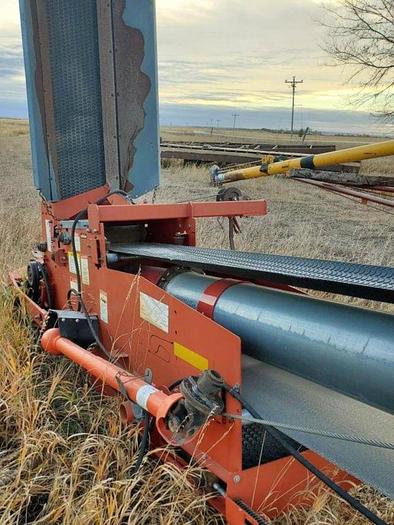 Used 130' Hutchinson Squeeze Belt Conveyor