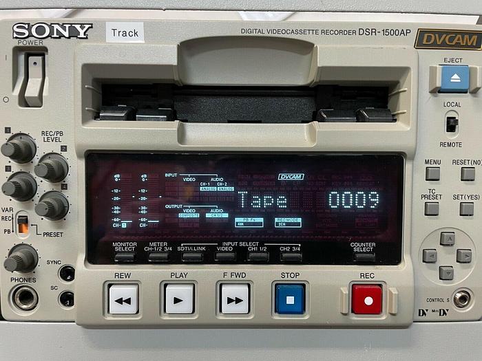 Used Sony DSR-1500AP