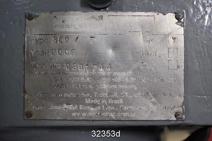 Used Nash SC2-7 Nash Vacuum Pump #32353