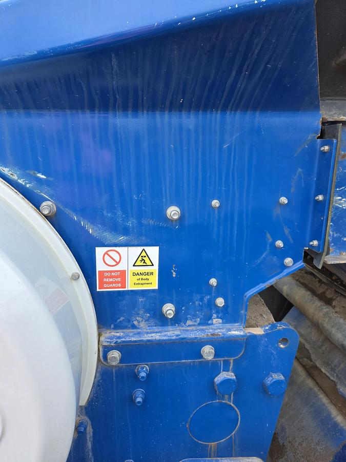 Used Omega J1065S Semi Mobile Jaw Crusher