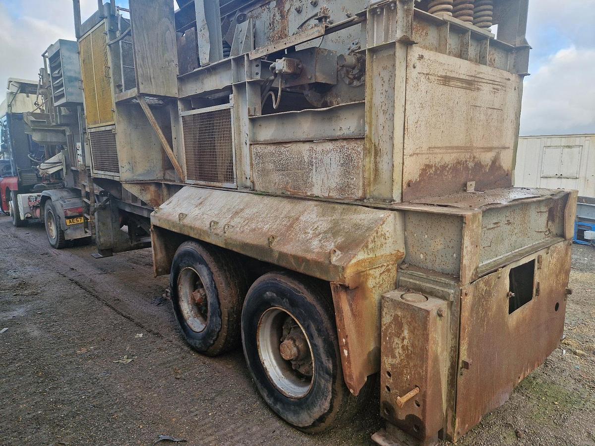 Used Brown Lennox 30 x 18 Mobile City Crusher Year 1997