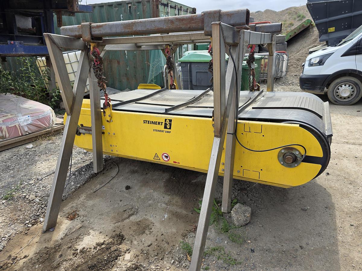 Used Steinert Overband Magnet Hydraulic Drive
