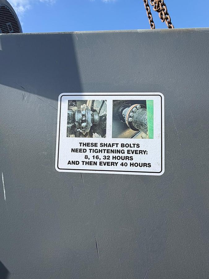 Used 2007 Trio TTCW3618 Coarse Material Washer