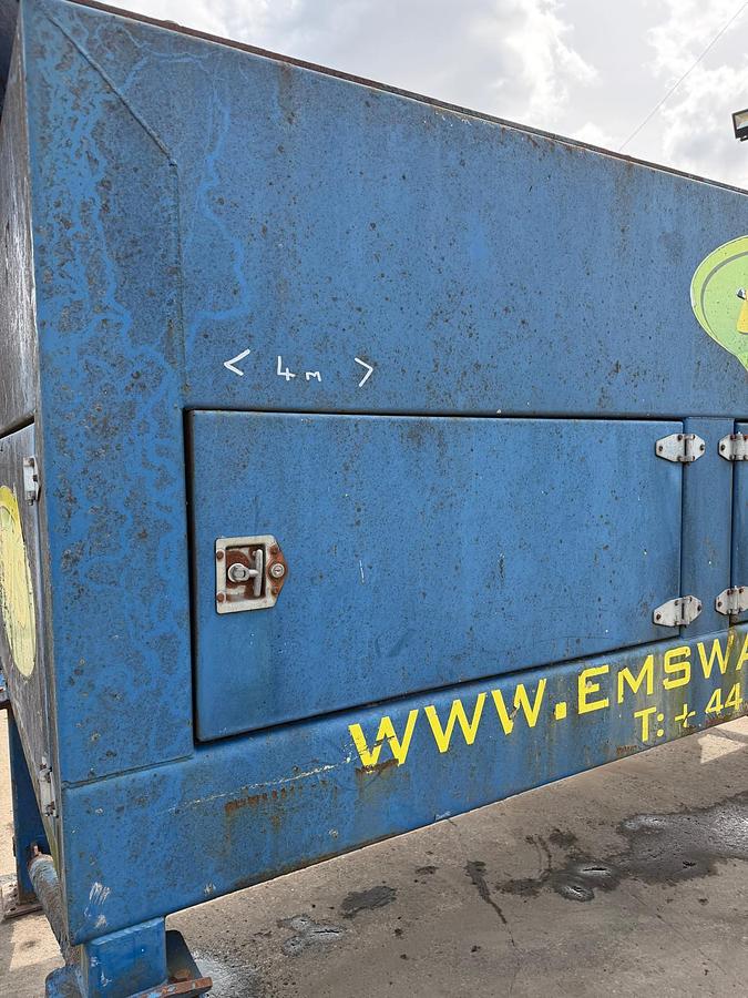 Used EMS 4 Metre Feeder Hopper