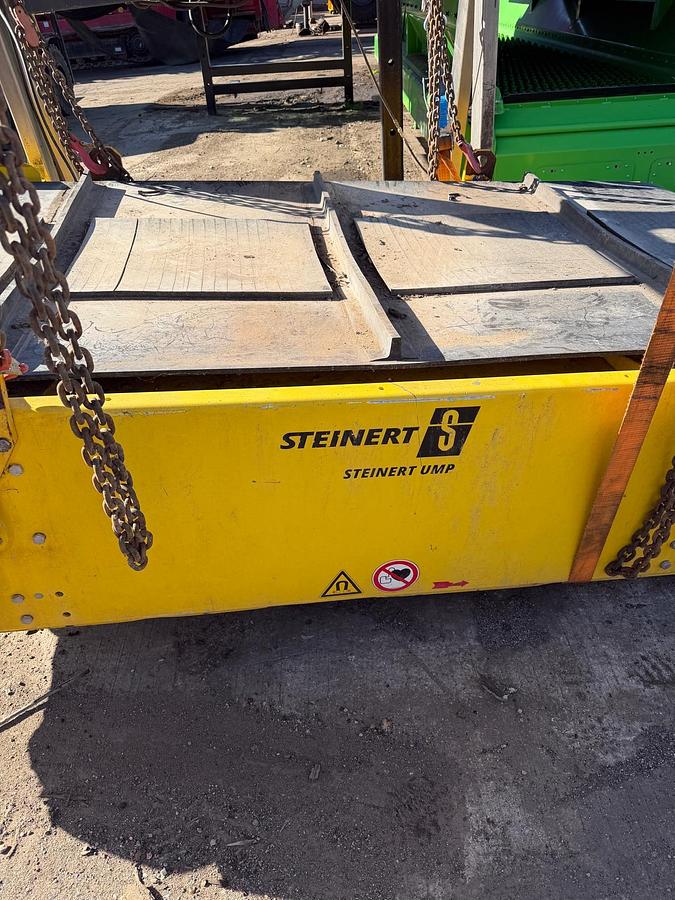 Used Steinert Overband Magnet Hydraulic Drive