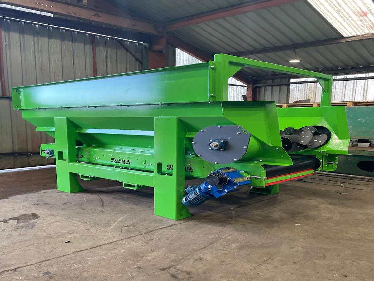 Used Riverside Machinery Feeder Hopper