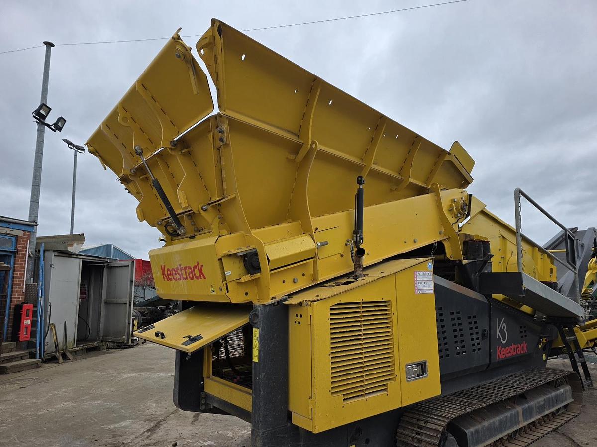Used Keestrack K3 Tracked Screening Plant