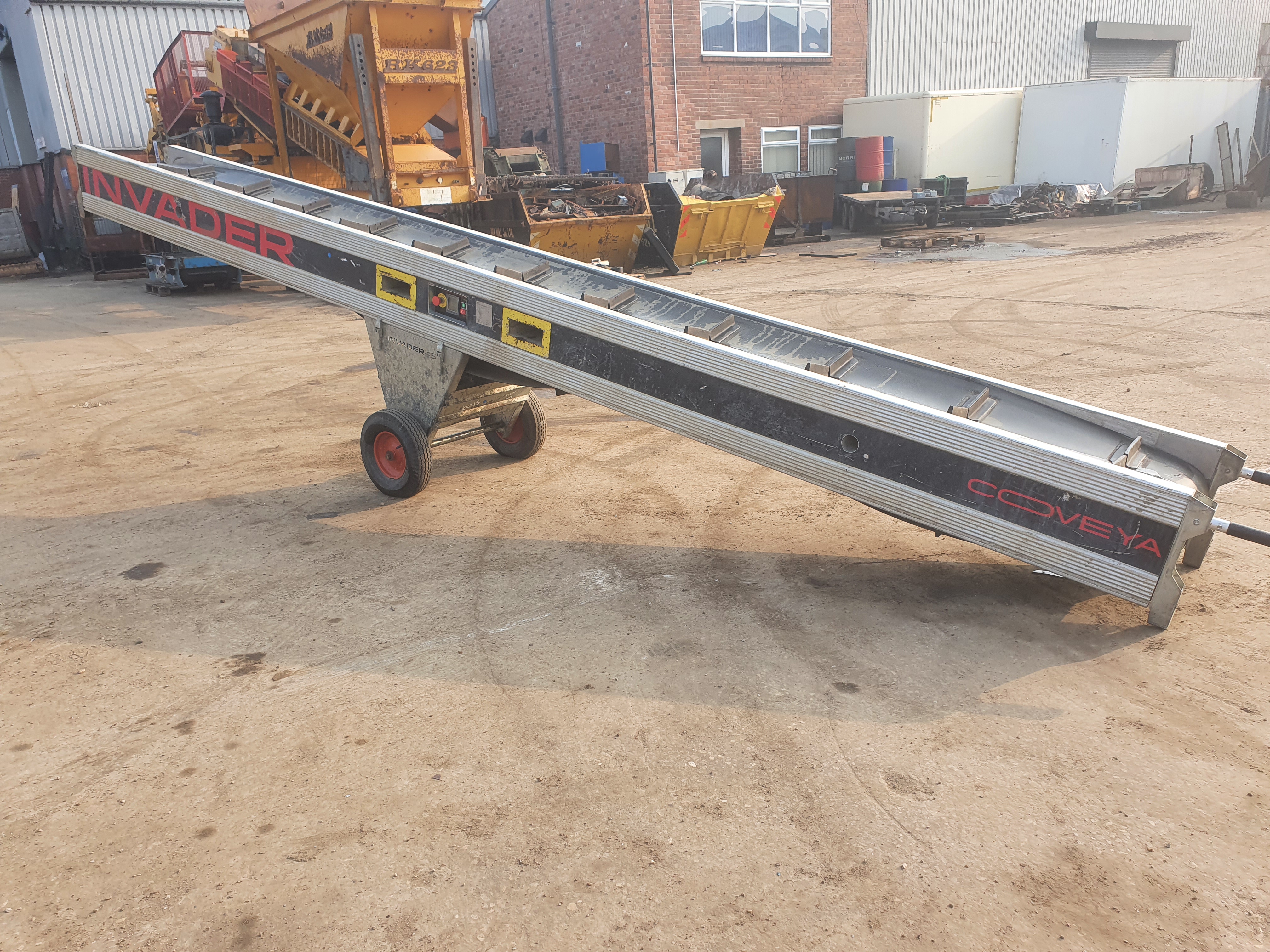 Used Coveya Invader 45 Wheeled Conveyor