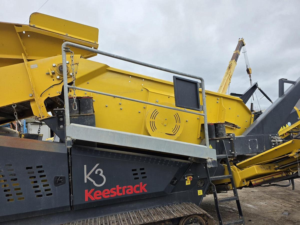 Used Keestrack K3 Tracked Screening Plant