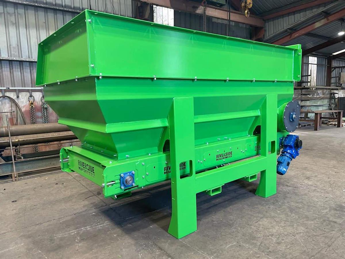 Used Riverside Machinery Feeder Hopper