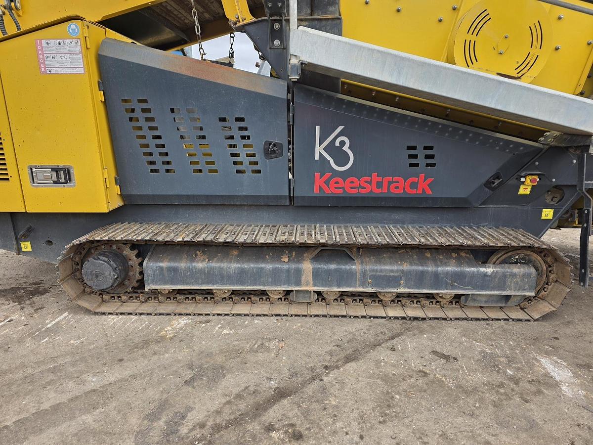 Used Keestrack K3 Tracked Screening Plant