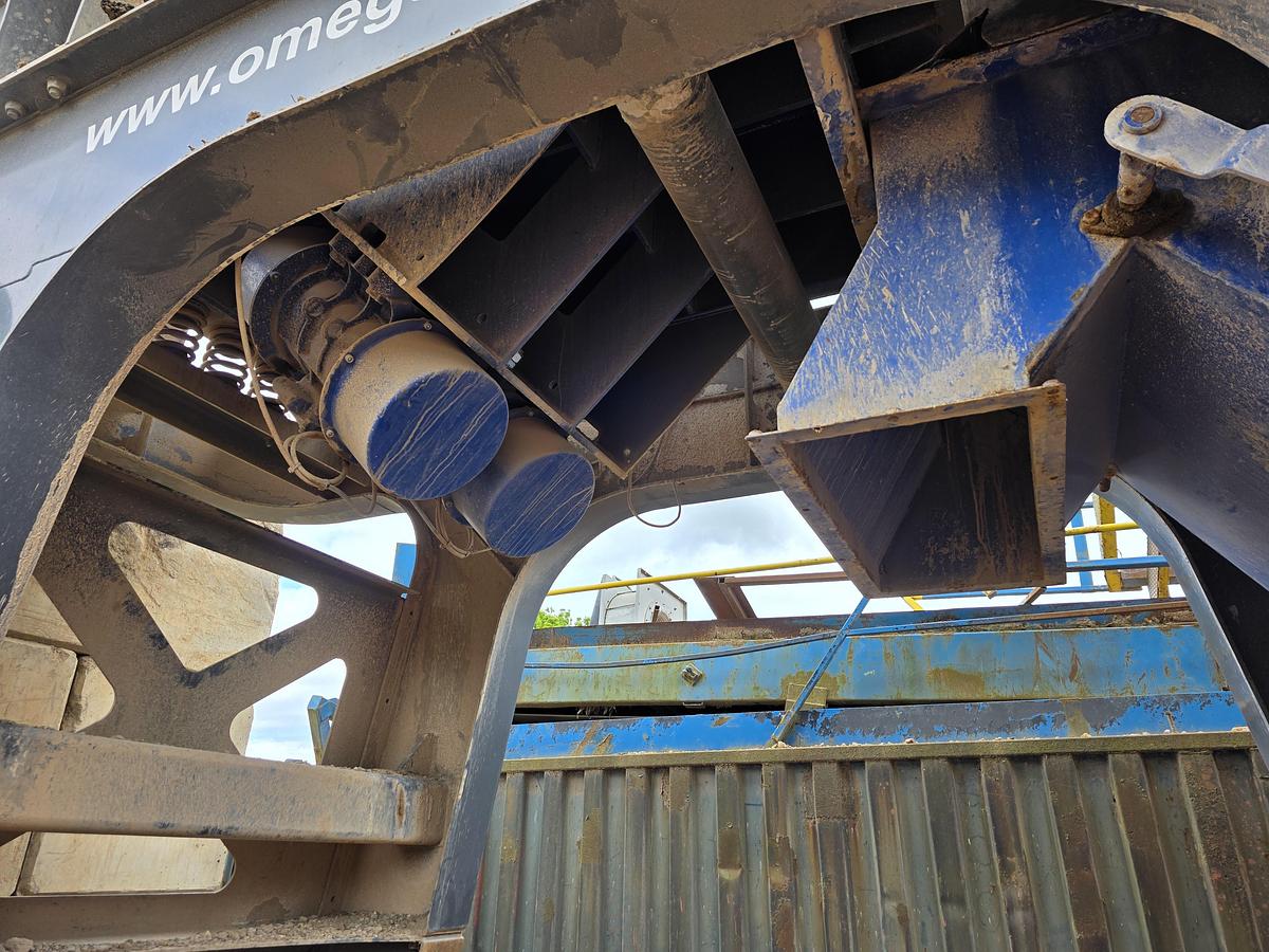 Used Omega J1065S Semi Mobile Jaw Crusher