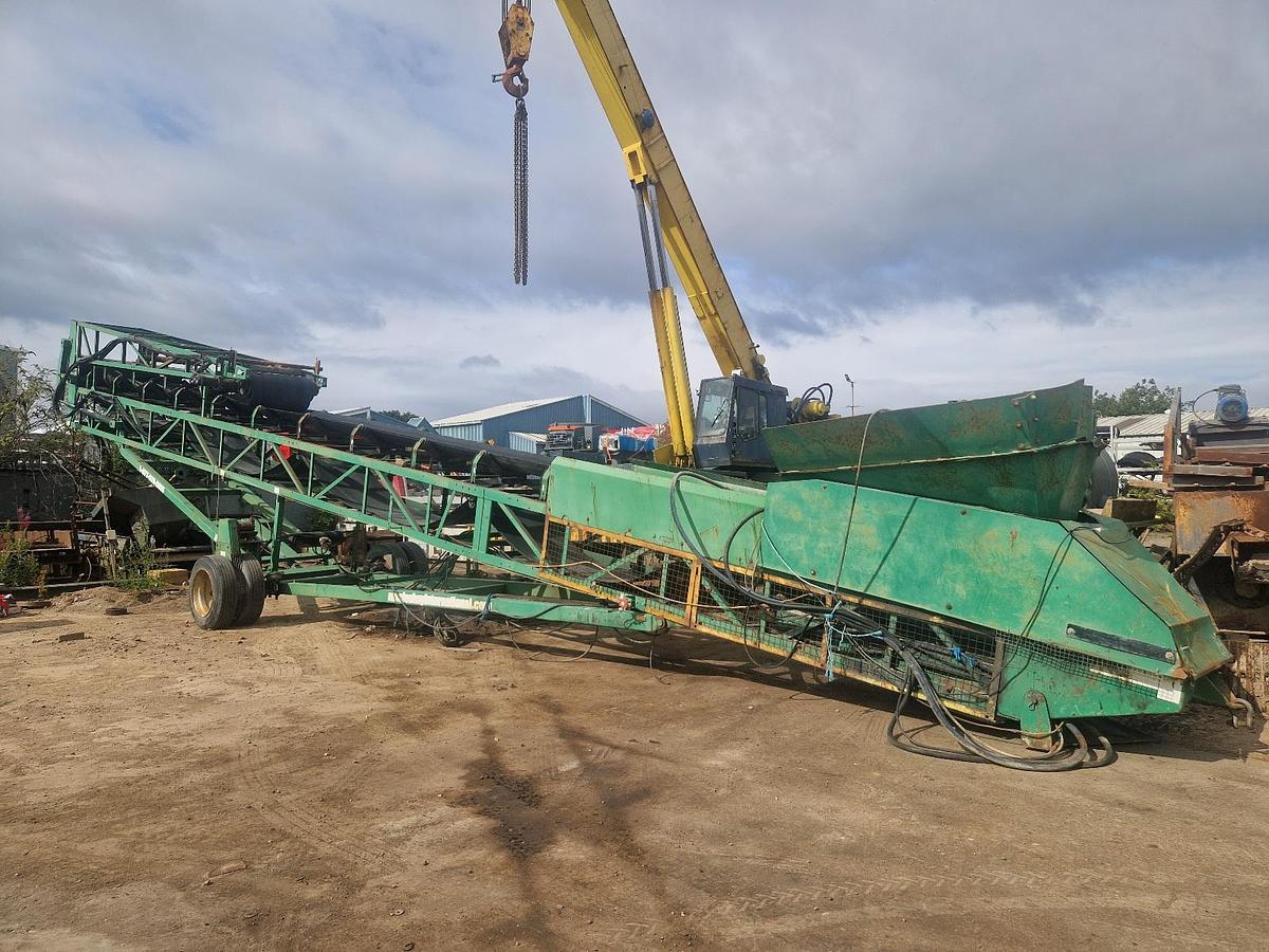 Used Mc Closkey ST80 Mobile Stockpiling Conveyor Year 2011