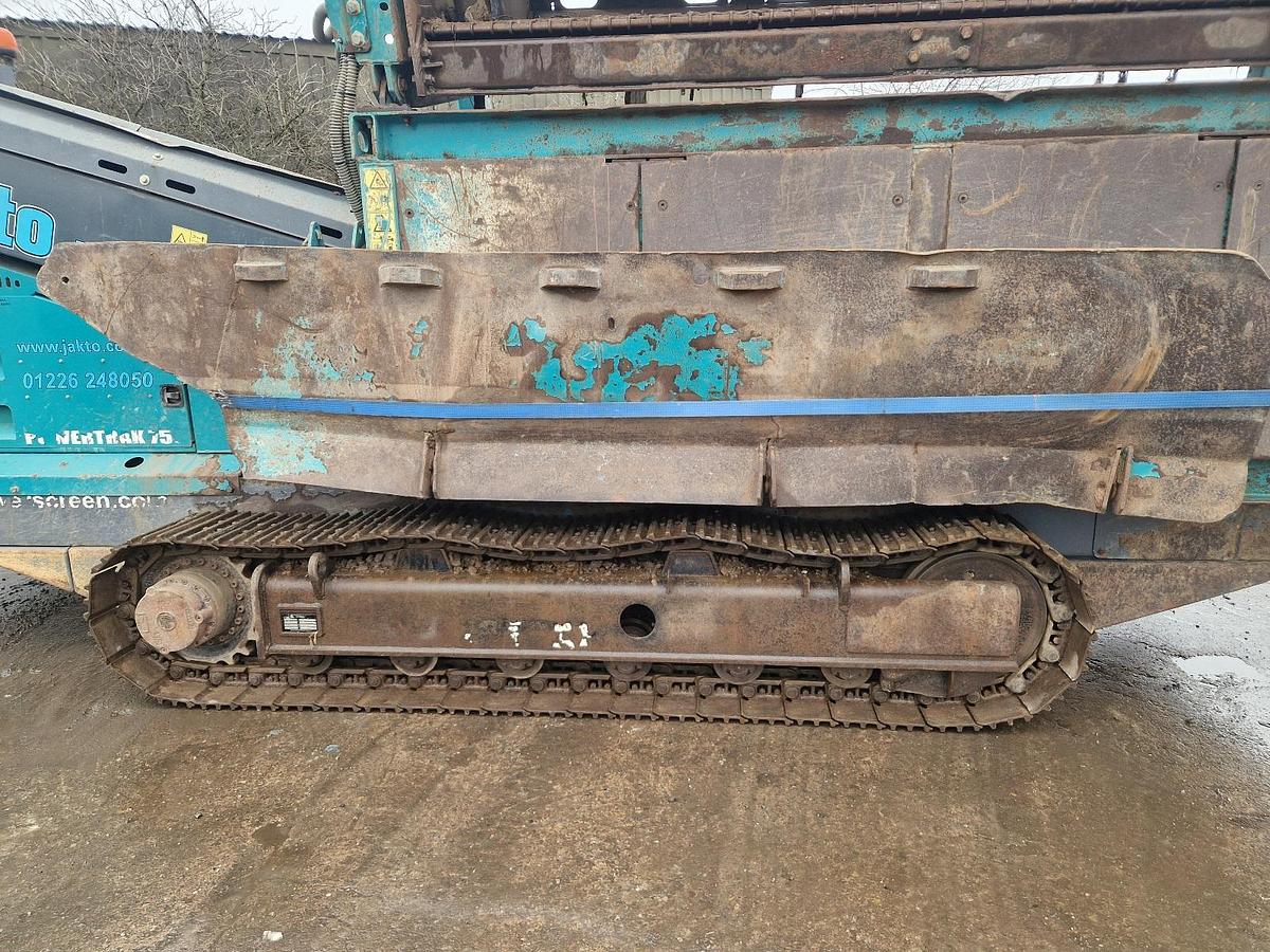 Used Used Powerscreen Powertrack 750 Tracked Scalping Screener Year 2017