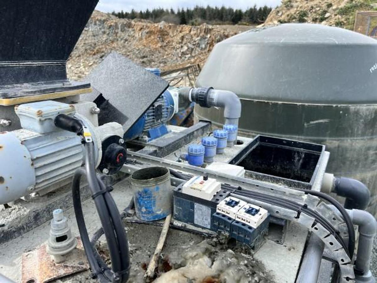 Used Used CDE Polymer Floc Dosing System