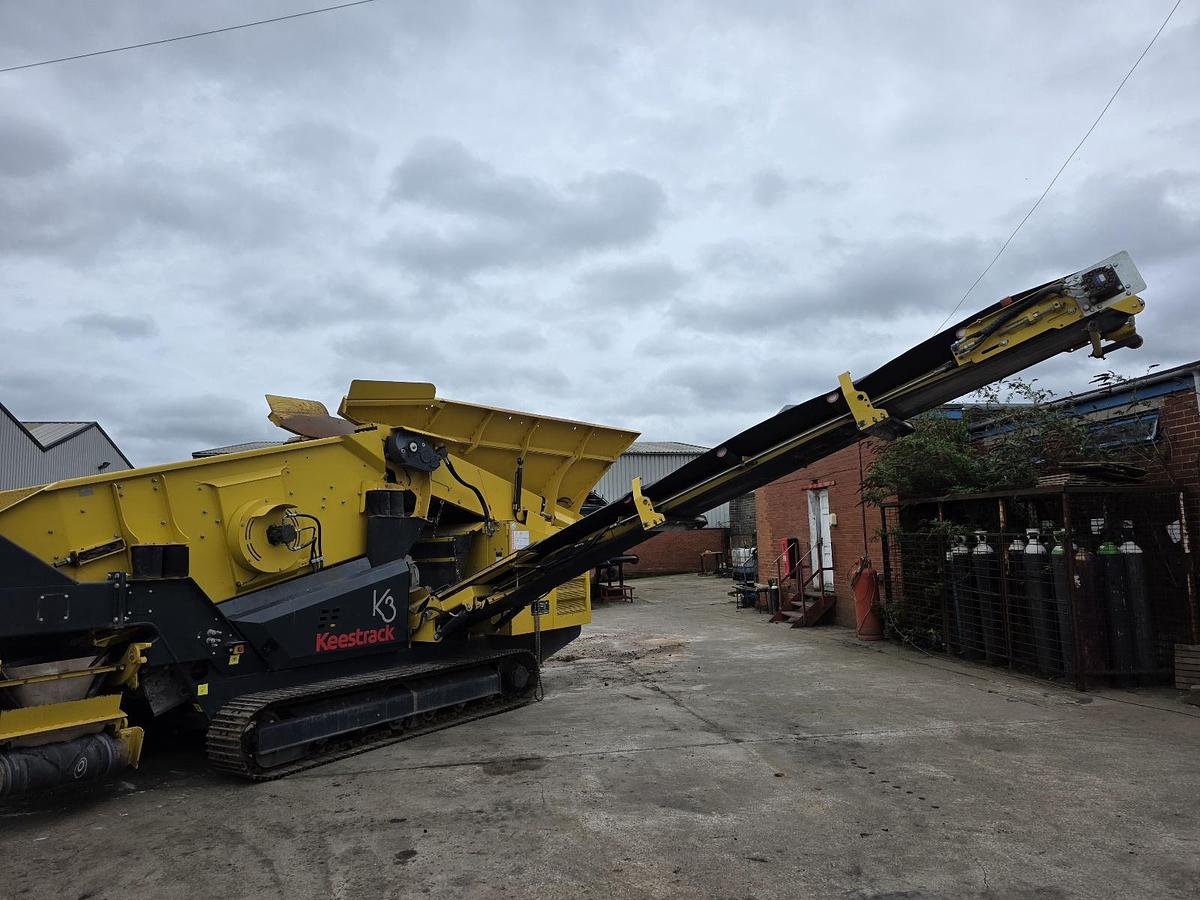 Used Keestrack K3 Tracked Screening Plant