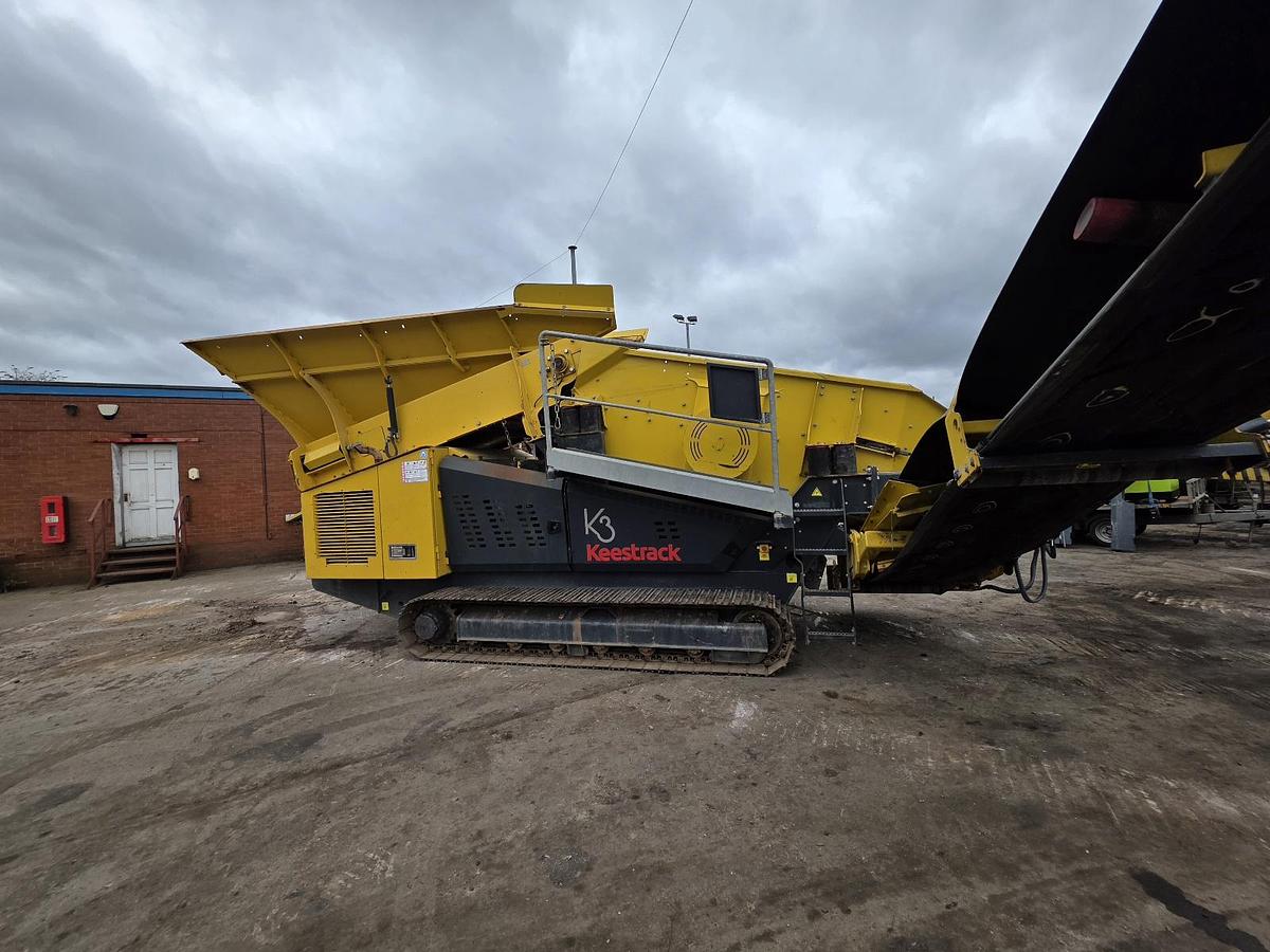 Used Keestrack K3 Tracked Screening Plant