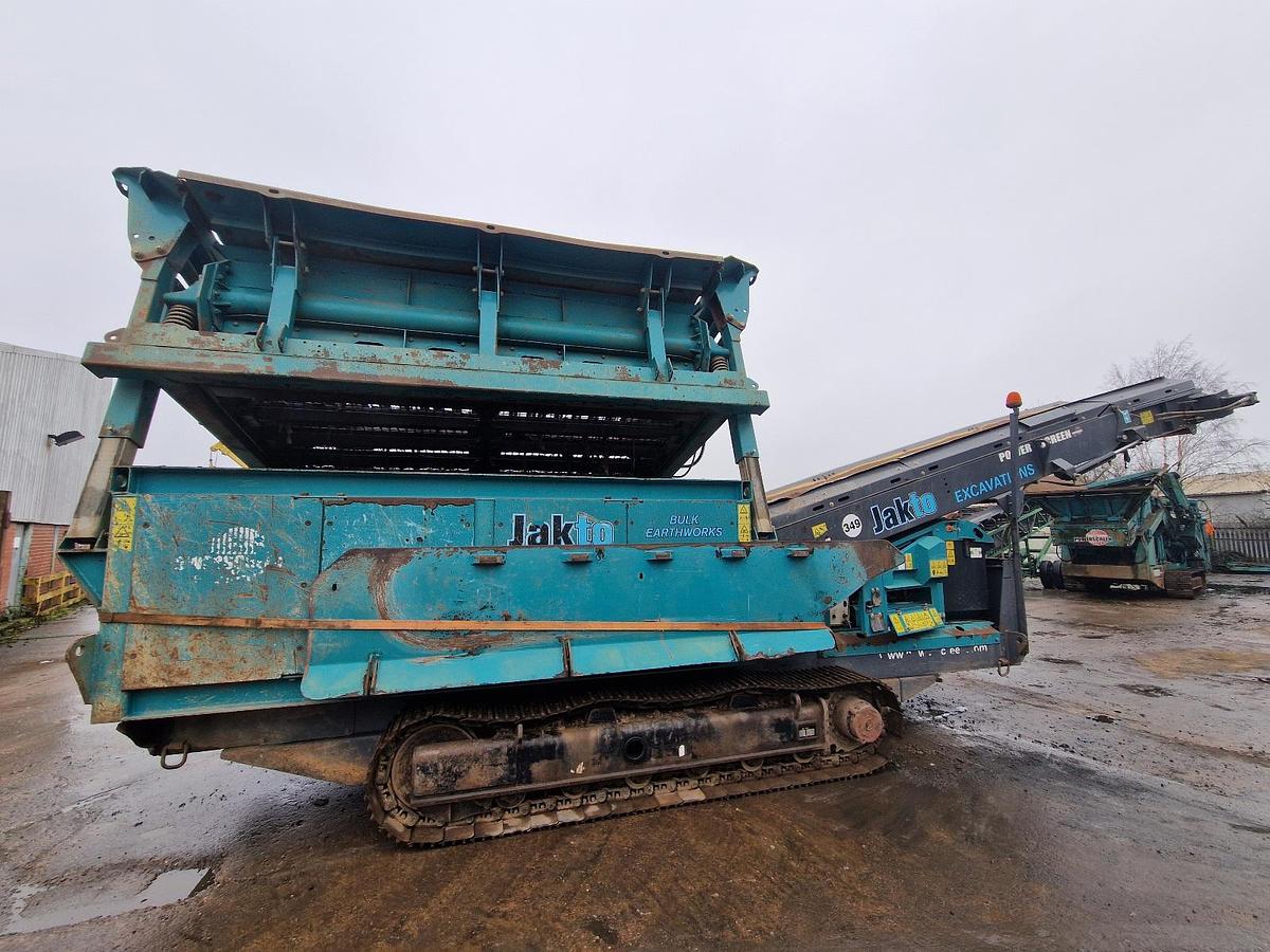 Used Used Powerscreen Powertrack 750 Tracked Scalping Screener Year 2017