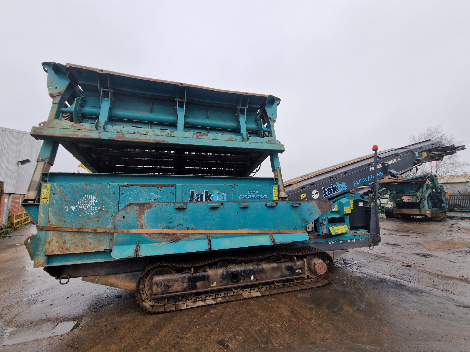 Used Used Powerscreen Powertrack 750 Tracked Scalping Screener Year 2017