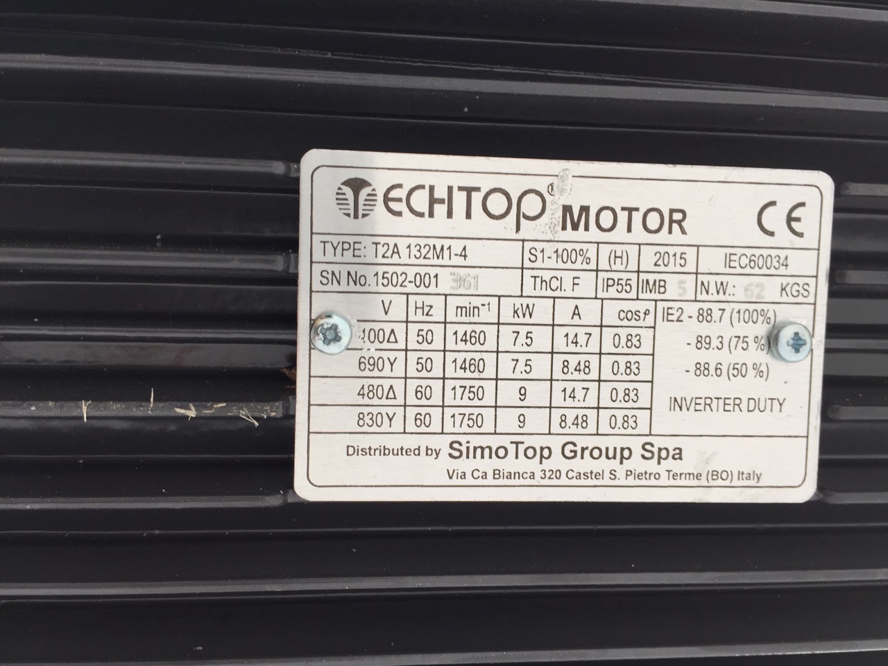 Coprinox MIX1000/CW miscelatore/dispersore cowles 1000 lt