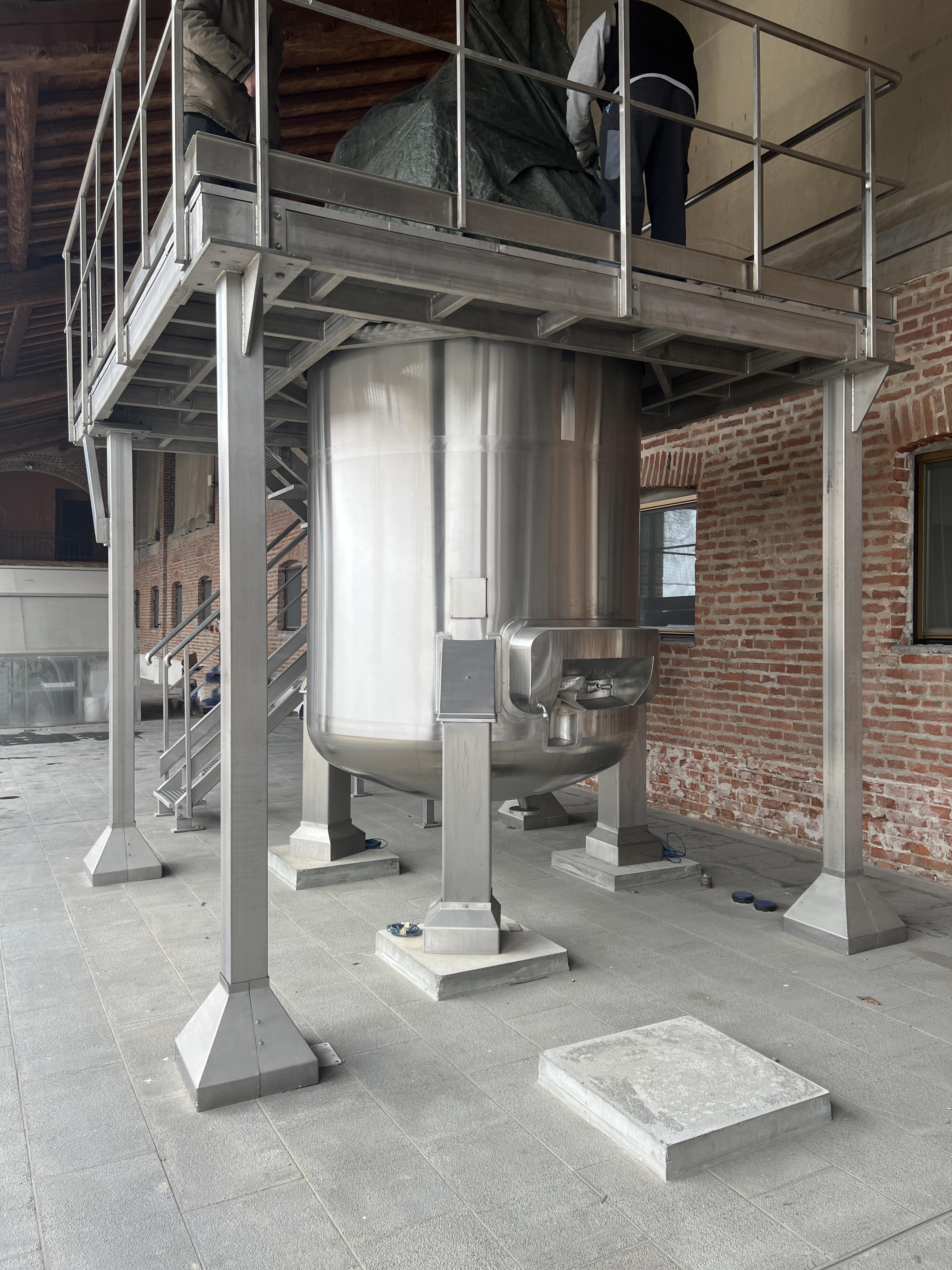 Fermentatore EURO ENGINEERING 4.500 lt AISI316L