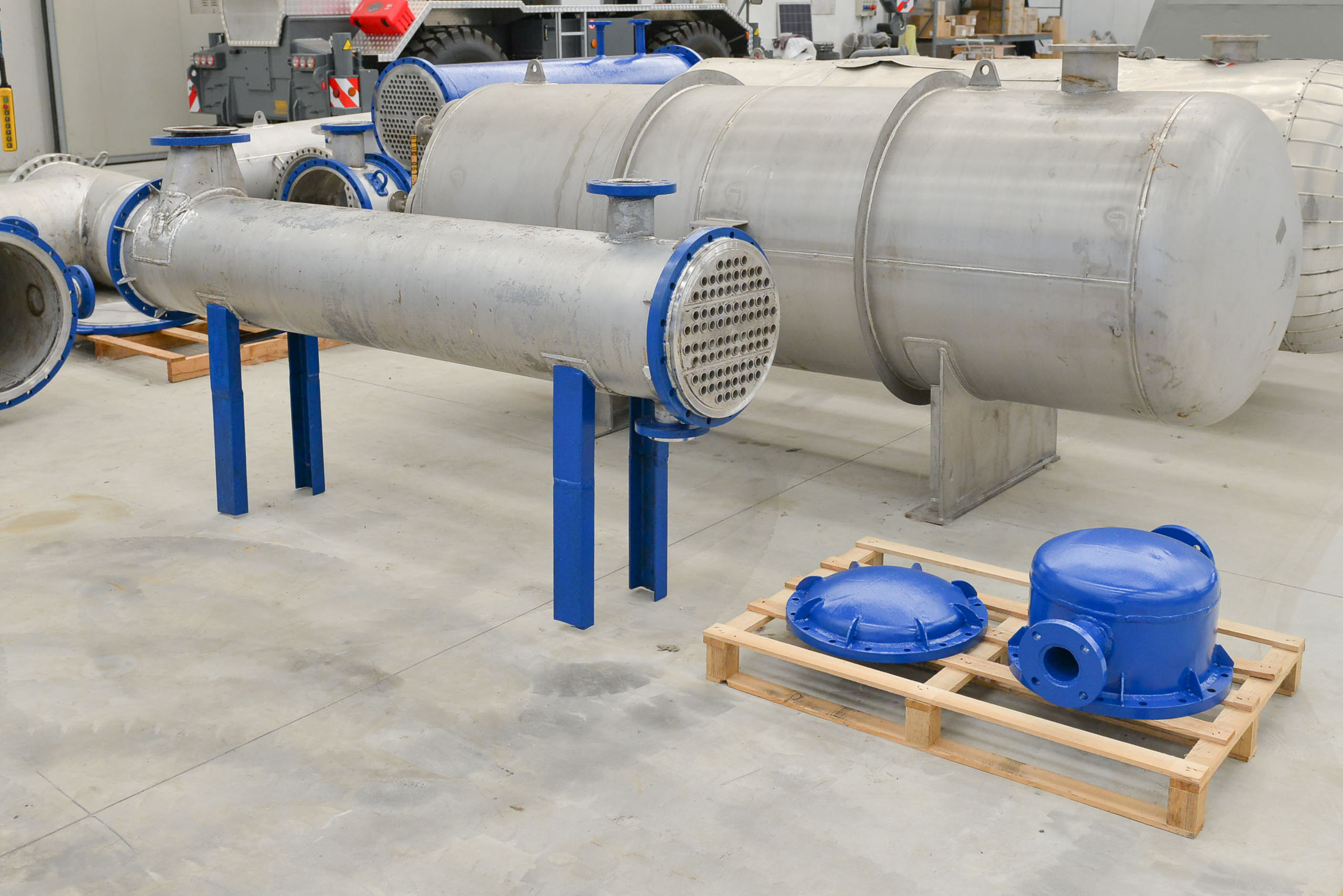 Ricondizionato Scambiatore di calore a fascio tubeiro da 17 metri quadrati