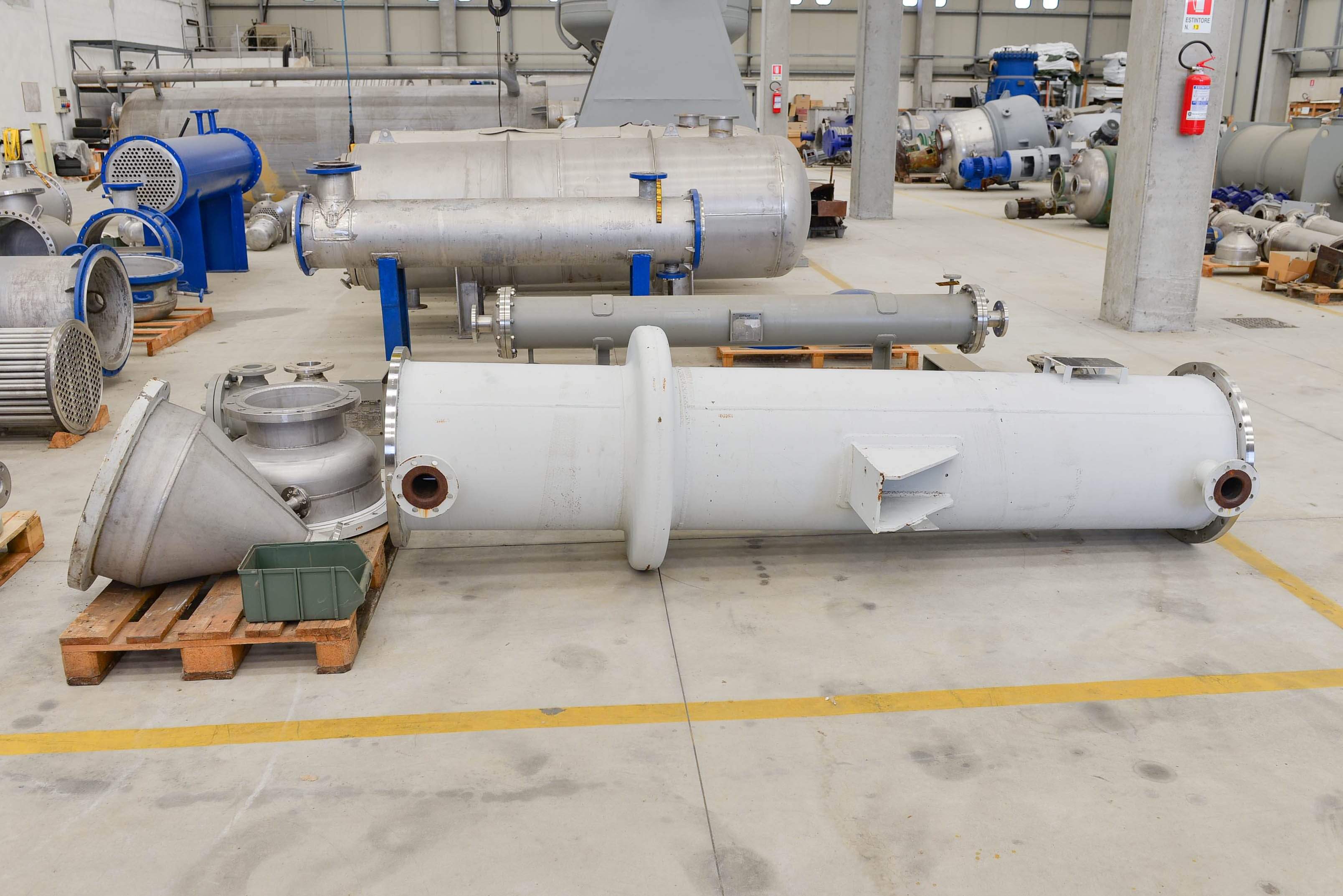 Usato Scambiatore di calore a fascio tubiero da 64 m2